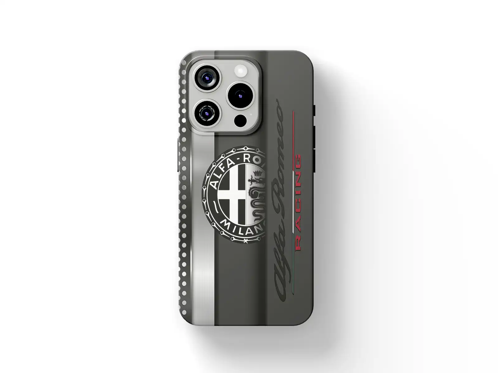 Alfa Romeo Cover Smartphone Solida per Utilizzo Pro